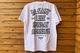NICETY 7.2oz heavyweight Tshirt (easy) / white x black