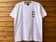 NICETY 7.2oz heavyweight Tshirt (easy) / white x black