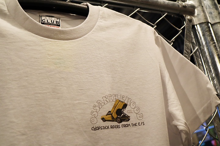 OSSANTHEHOOD Tshirt (chopstick-yl) / white
