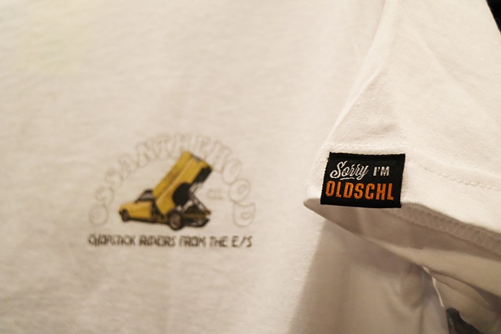 OSSANTHEHOOD Tshirt (chopstick-yl) / white