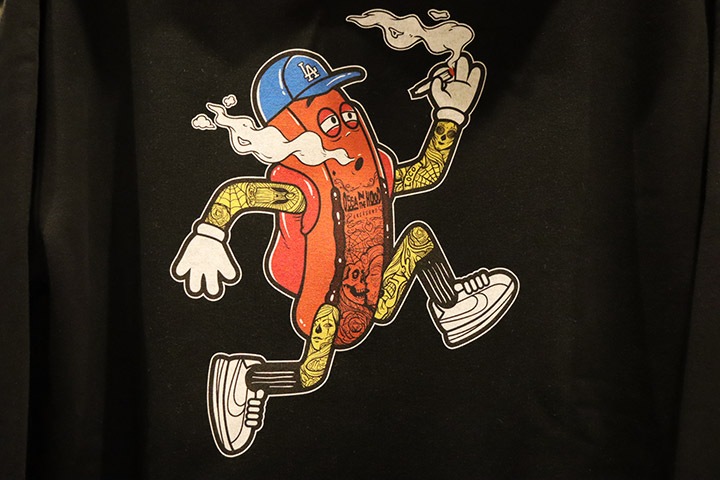 OSSANTHEHOOD pullover hood (fosho) / black