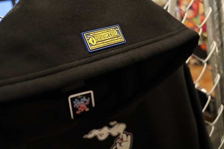 OSSANTHEHOOD pullover hood (fosho) / black