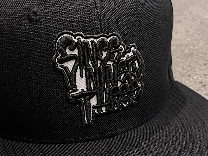 NICETY "SINCE NINETY THREE" snapback cap (bkwht) / black