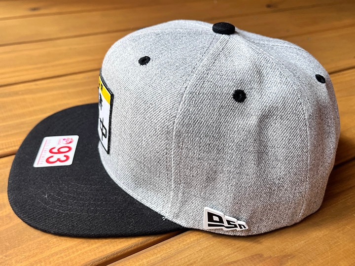 OSSANTHEHOOD snapback cap (caliȵ) / gray x black