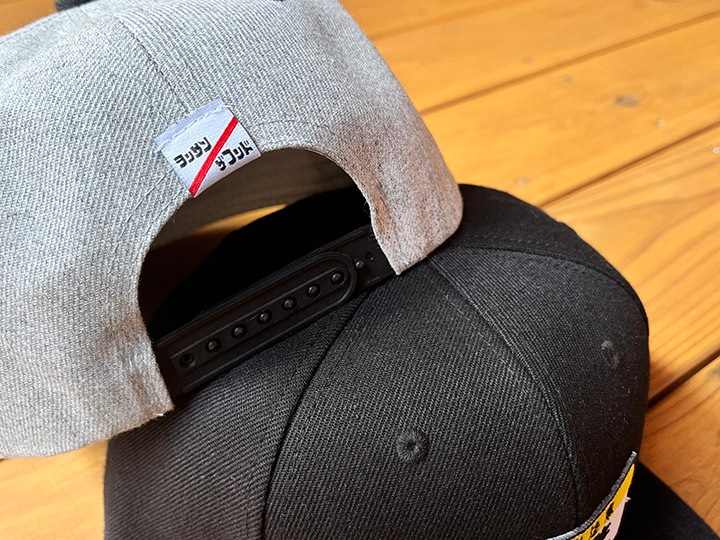OSSANTHEHOOD snapback cap (caliȵ) / gray x black