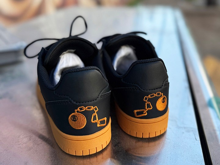 NICETY x Benjie Escobar shoes (chain LA)/ black