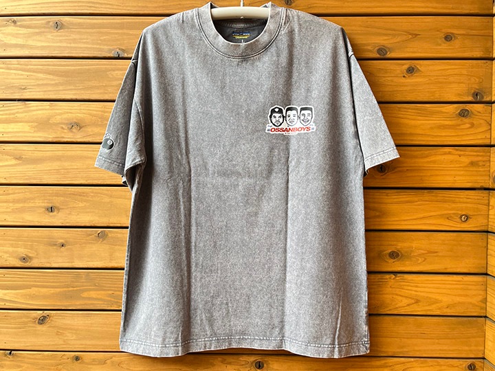 OSSANTHEHOOD Tshirt (ossanboys) / gray washed