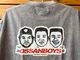 OSSANTHEHOOD Tshirt (ossanboys) / gray washed