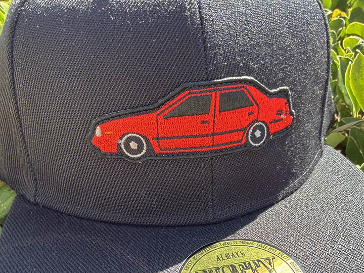 OSSANTHEHOOD snapback cap (gunman) / black