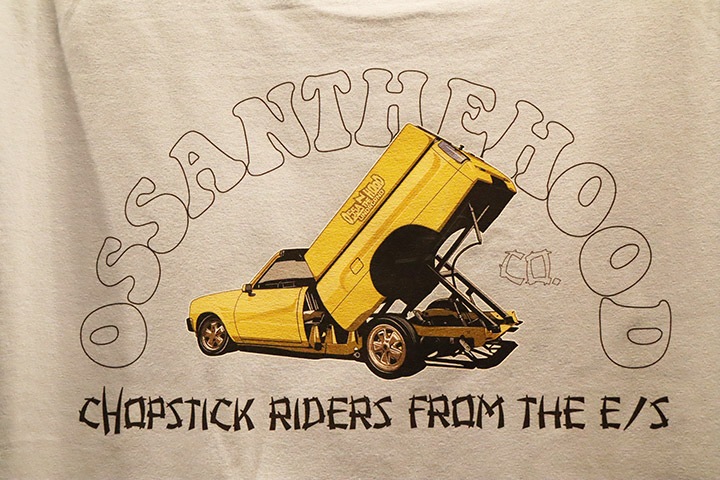 OSSANTHEHOOD Tshirt (chopstick-yl) / sky blue