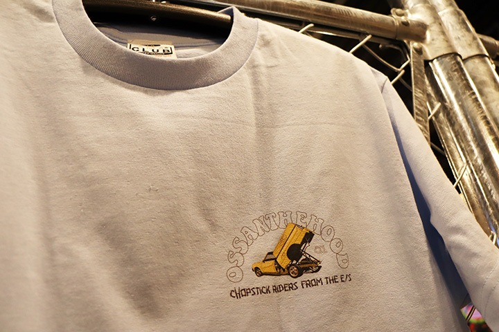OSSANTHEHOOD Tshirt (chopstick-yl) / sky blue