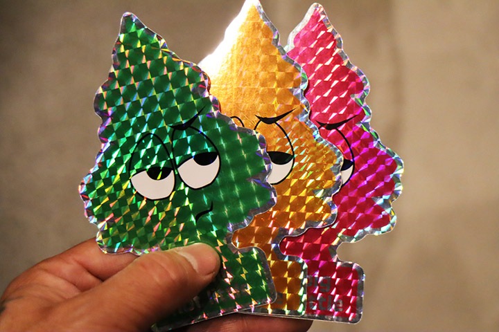 OSSANTHEHOOD hologram sticker 3pcs pack (bigtree) / hologram