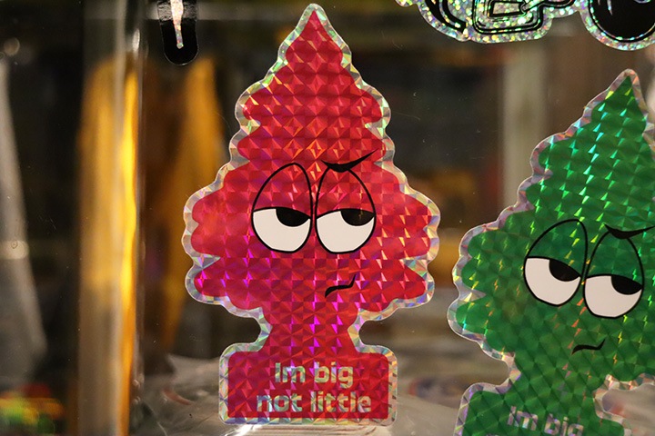 OSSANTHEHOOD hologram sticker 3pcs pack (bigtree) / hologram