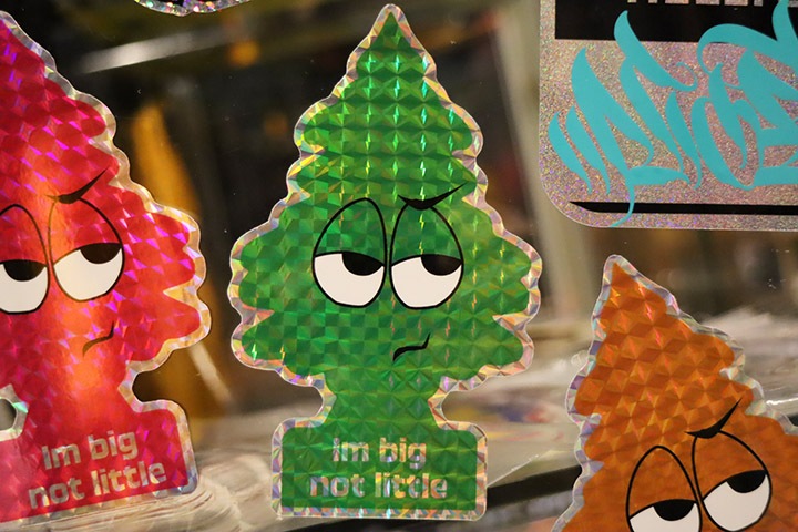 OSSANTHEHOOD hologram sticker 3pcs pack (bigtree) / hologram