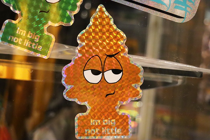 OSSANTHEHOOD hologram sticker 3pcs pack (bigtree) / hologram