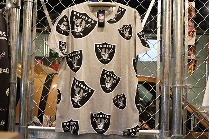RAIDERS official Tshirt / heather gray