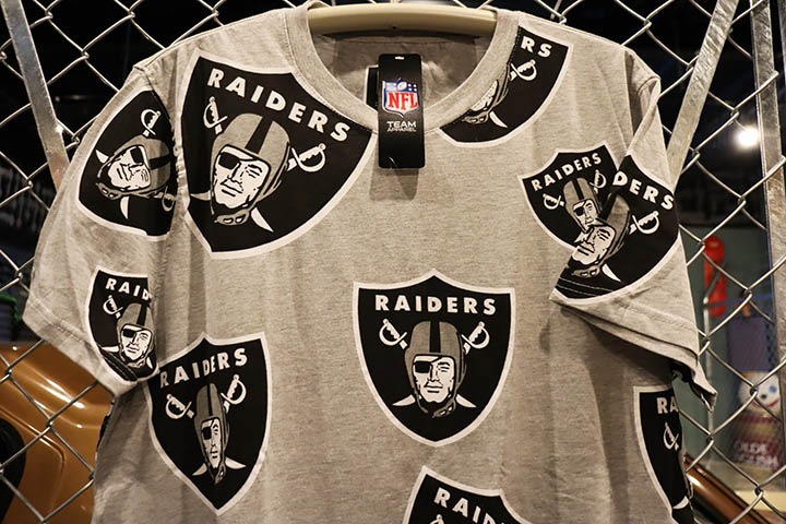 RAIDERS official Tshirt / heather gray