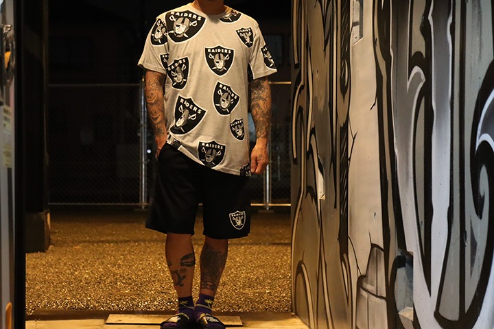 RAIDERS official Tshirt / heather gray