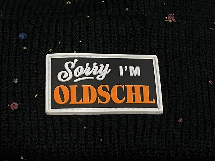 OSSANTHEHOOD beanie (oldschl) / black splash
