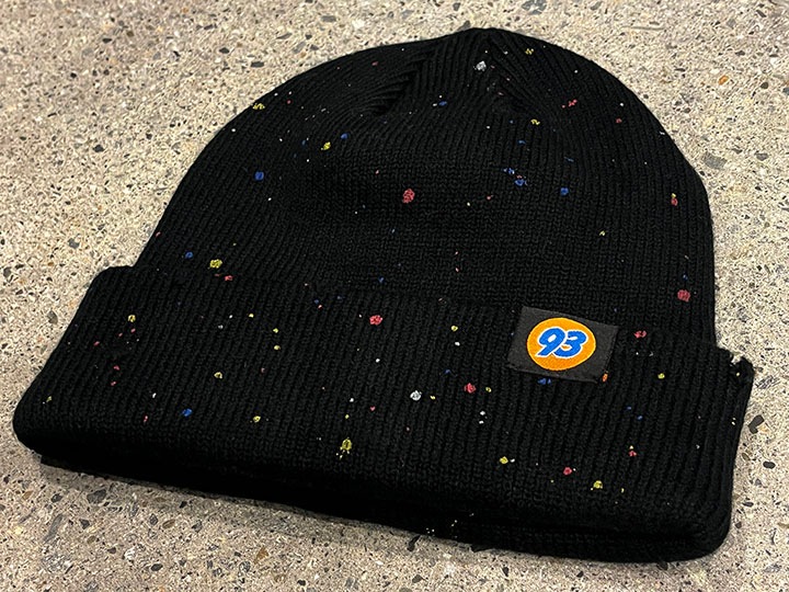 OSSANTHEHOOD beanie (oldschl) / black splash
