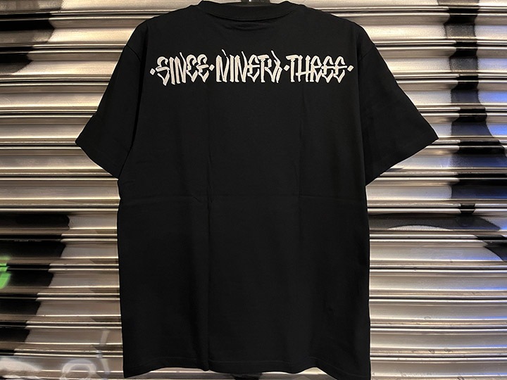 NICETY "SINCE NINETY THREE" Tshirt / black