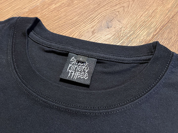 NICETY "SINCE NINETY THREE" Tshirt / black