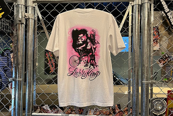 STREET MAGIC Tshirt (love is king) / white