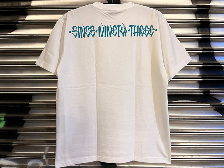 NICETY "SINCE NINETY THREE" Tshirt / white