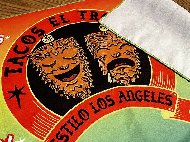 Tacos El Trompo microfiber towel