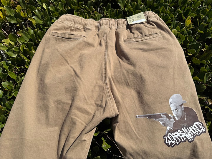 OSSANTHEHOOD chino jogger pants (gunman) / khaki