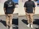 OSSANTHEHOOD chino jogger pants (gunman) / khaki