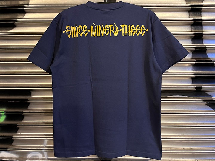 NICETY "SINCE NINETY THREE" Tshirt / indigo