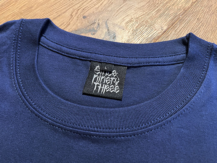 NICETY "SINCE NINETY THREE" Tshirt / indigo