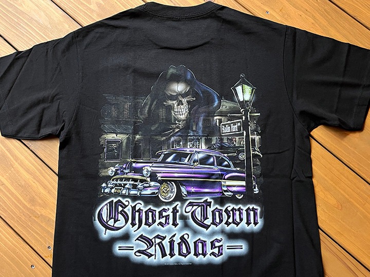 ROLLIN HARD Tshirt (ghosttown) / black