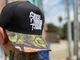NICETY curved snapback cap (since) black camo