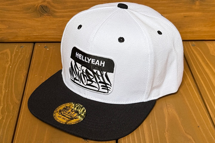 NICETY snapback cap (hellyeah) / two tone