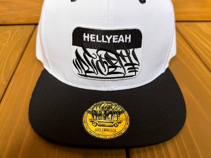 NICETY snapback cap (hellyeah) / two tone