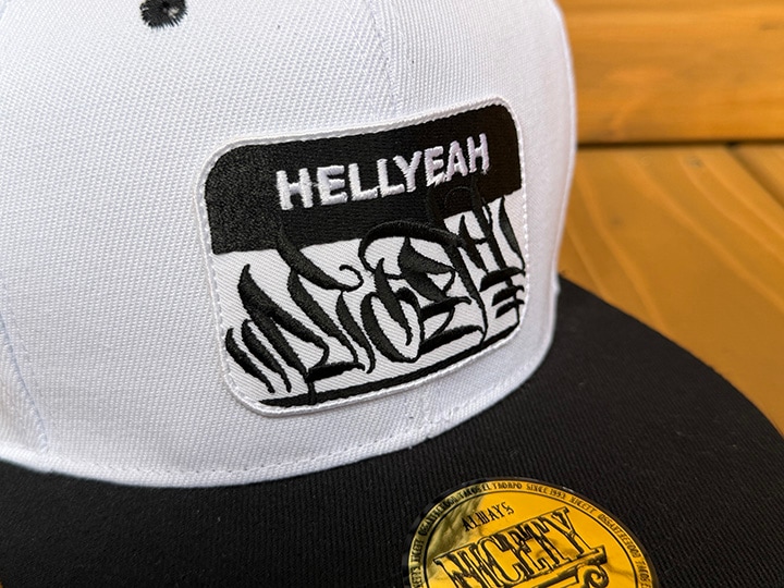 NICETY snapback cap (hellyeah) / two tone