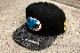 OSSANTHEHOOD snapback cap (90s) / black & tribal