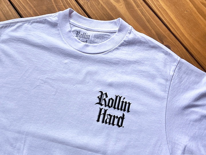 ROLLIN HARD Tshirt (locos) / white