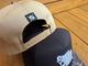 NICETY curved snapback cap (since) khaki camo