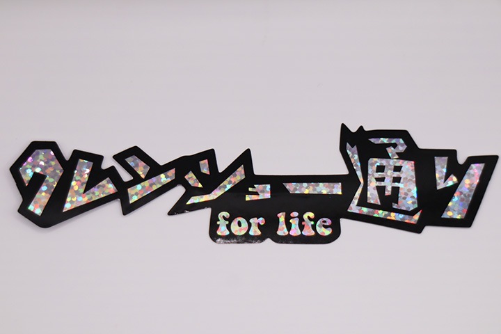 OSSANTHEHOOD vinyl sticker (󥷥硼) / glitter