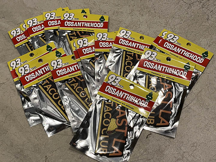 OSSANTHEHOOD air freshener (tacoclub)