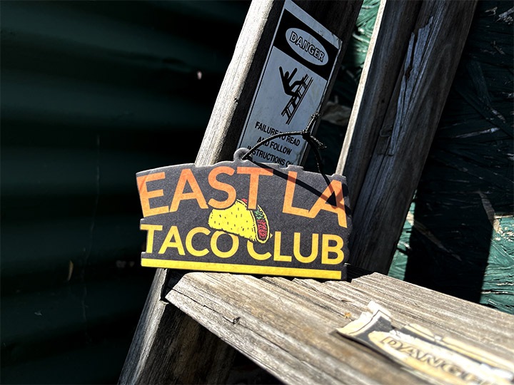 OSSANTHEHOOD air freshener (tacoclub)