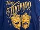 Tacos El Trompo Tshirt (trompo) / navy x yellow