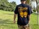 Tacos El Trompo Tshirt (trompo) / navy x yellow