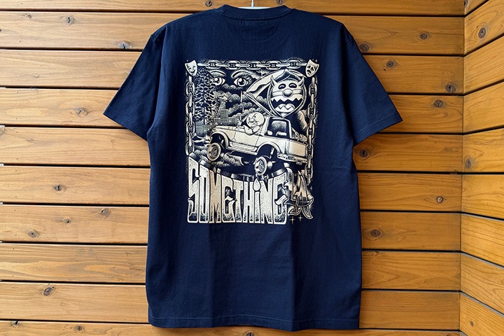 OSSANTHEHOOD Tshirt (something LA) / navy