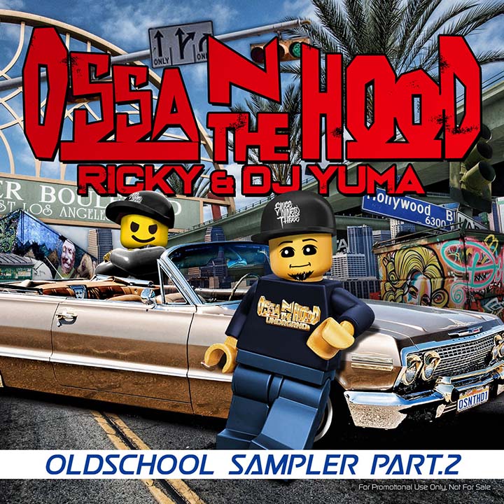 "OSSANTHEHOOD oldschool sampler" mix CD / part.2