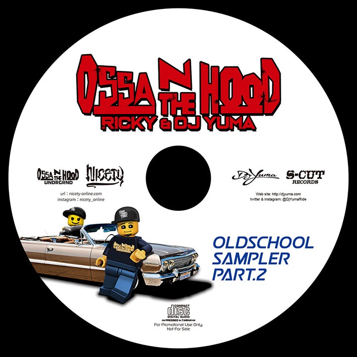 "OSSANTHEHOOD oldschool sampler" mix CD / part.2