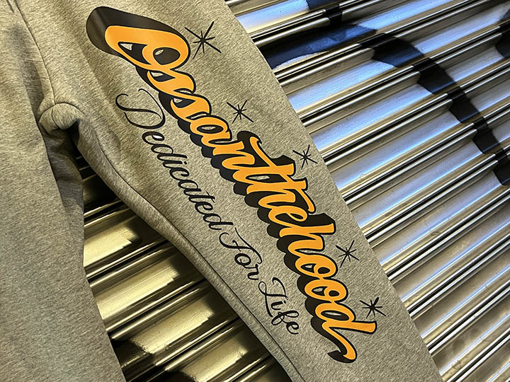 OSSANTHEHOOD blanket jogger (sign) / gray